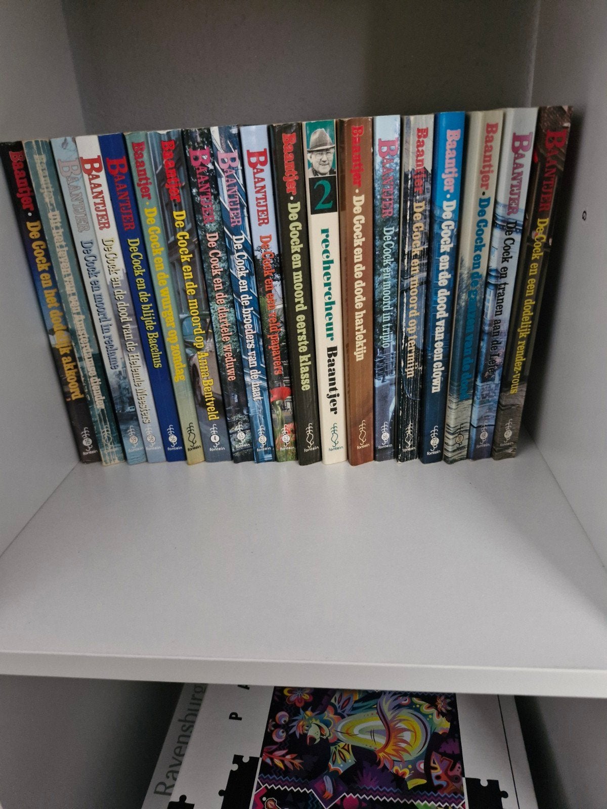 Grote collectie Baantjer boeken - 25 delen, Ophalen of Verzenden, Gelezen