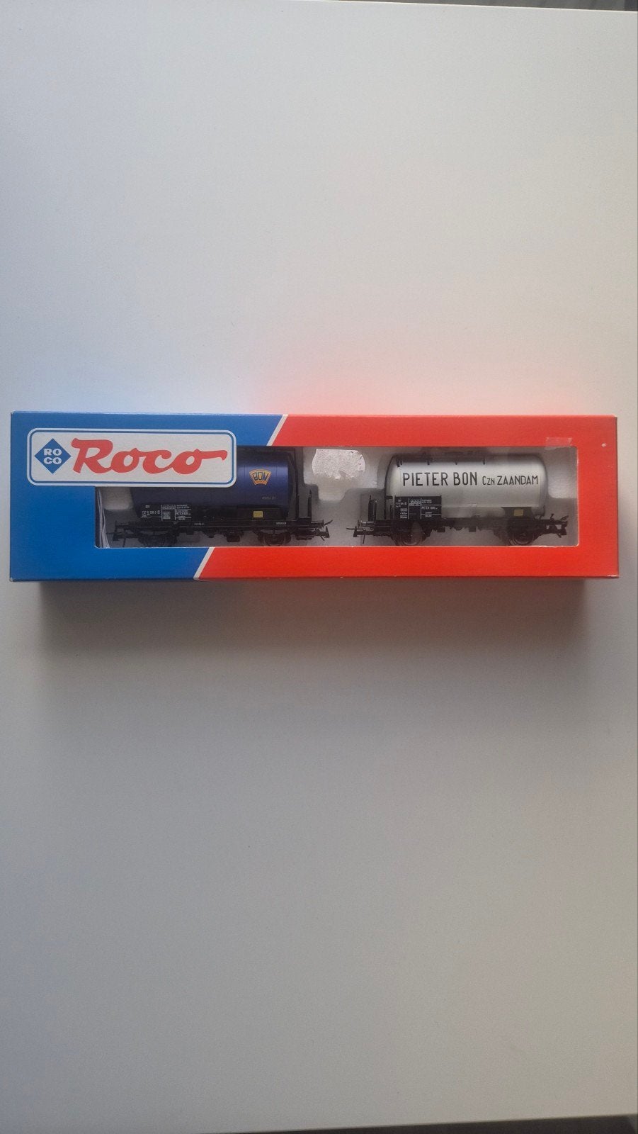Roco 44114 Ketelwagenset "Pieter Bon" en "Bon", Ophalen of Verzenden, Zo goed als nieuw, Wagon, Roco