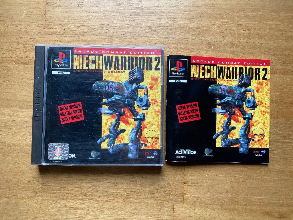 mechwarrior 2 ps1, 1 speler, Racen en Vliegen, Ophalen of Verzenden, Zo goed als nieuw