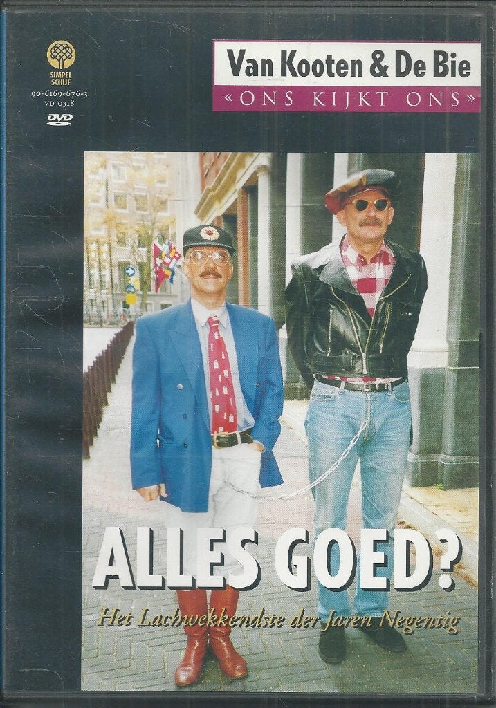 Van Kooten & De Bie - Alles goed, Cd's en Dvd's, Alle leeftijden, Ophalen of Verzenden, Nieuw in verpakking, Tv-programma of Sketches
