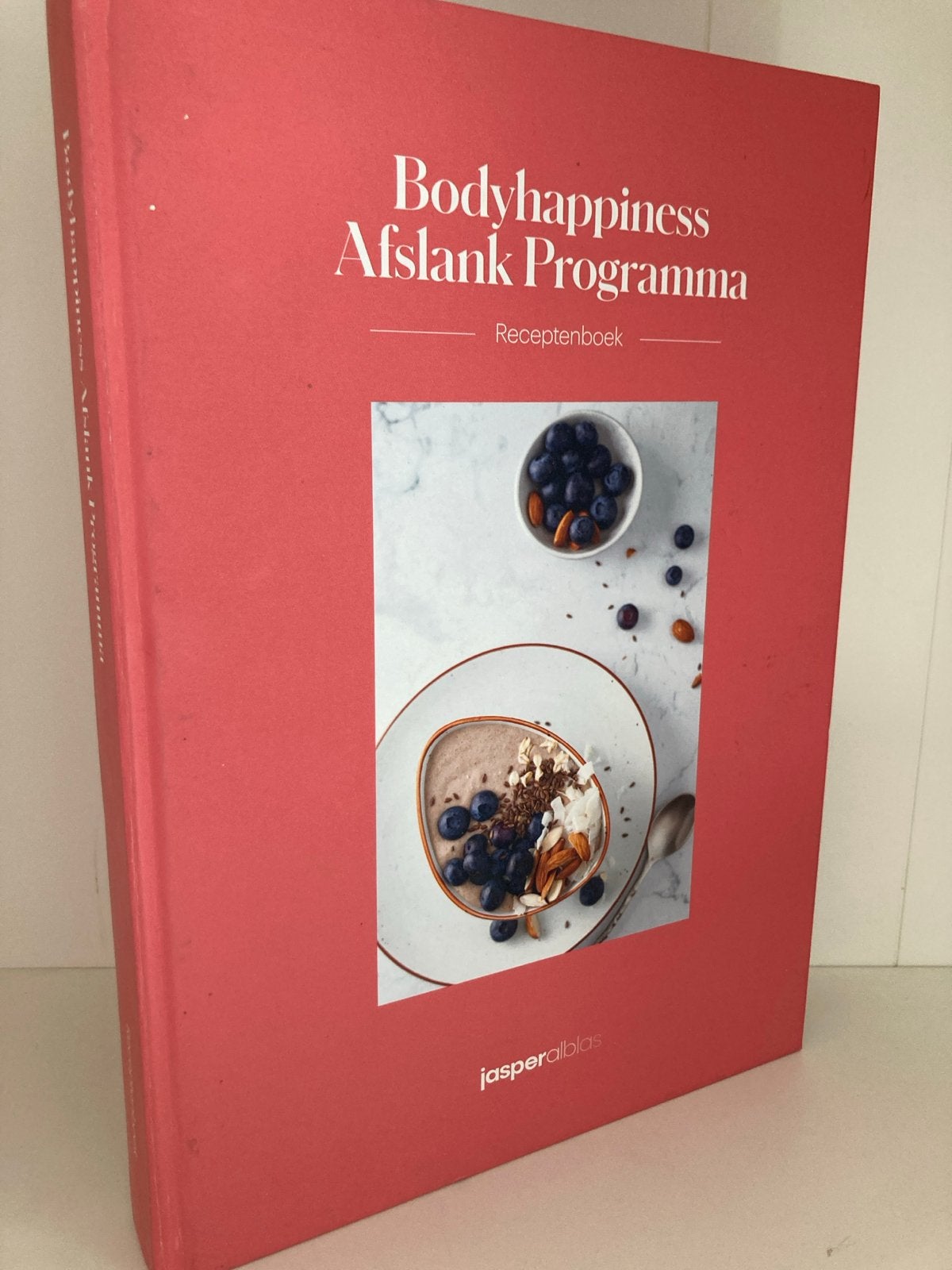 Jasper Alblas - Bodyhappiness Afslank Programma Receptenboek, Boeken, Hoofdgerechten, Ophalen of Verzenden, Zo goed als nieuw