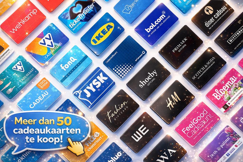 Korting op Jouw cadeau Kaart!!, Drie personen of meer, Cadeaubon, Overige typen