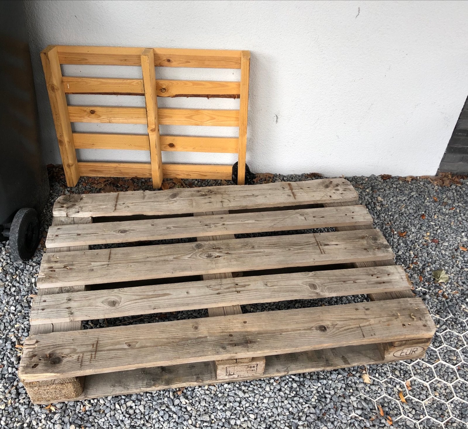 Pallets gratis op te halen, Ophalen, Gebruikt, 200 tot 250 cm, 50 mm of meer