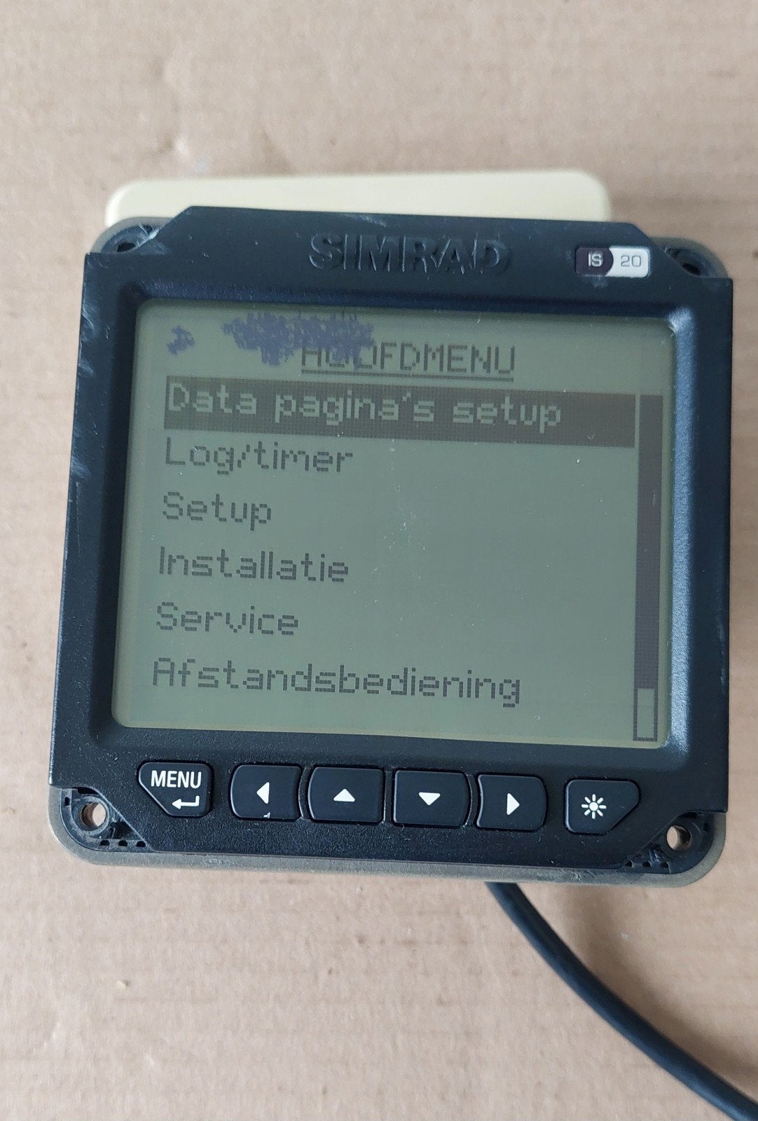 Simrad IS20 GRAPHIC klokje, Ophalen of Verzenden, Zo goed als nieuw, Gps of Kompas