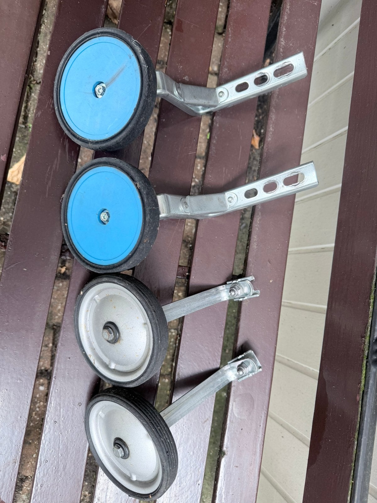 zij wieltjes Kinderfiets, Ophalen, Gebruikt
