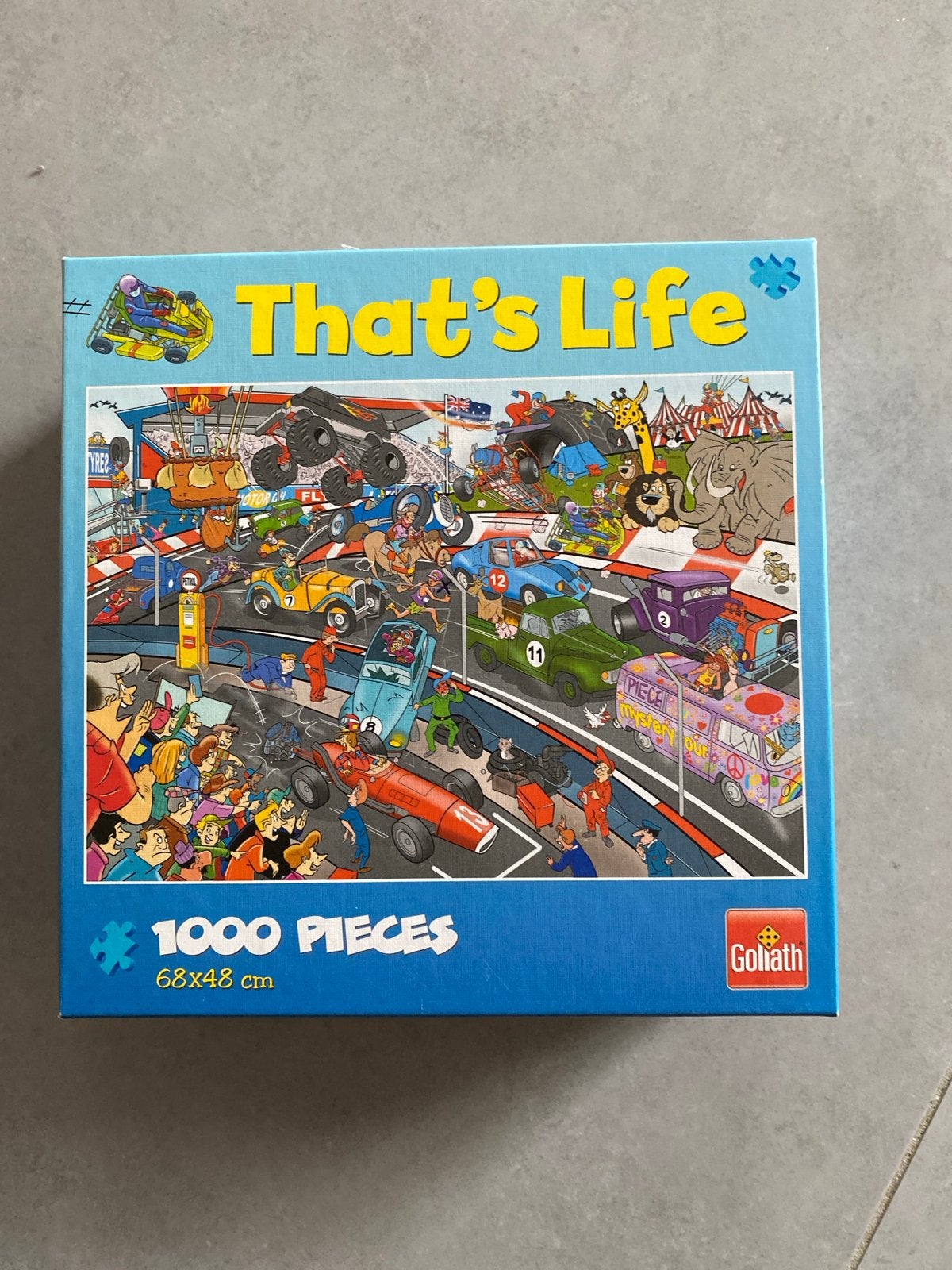 That's Life 1000 Stukjes Puzzel Goliath no 71425, Ophalen of Verzenden, 500 t/m 1500 stukjes, Zo goed als nieuw