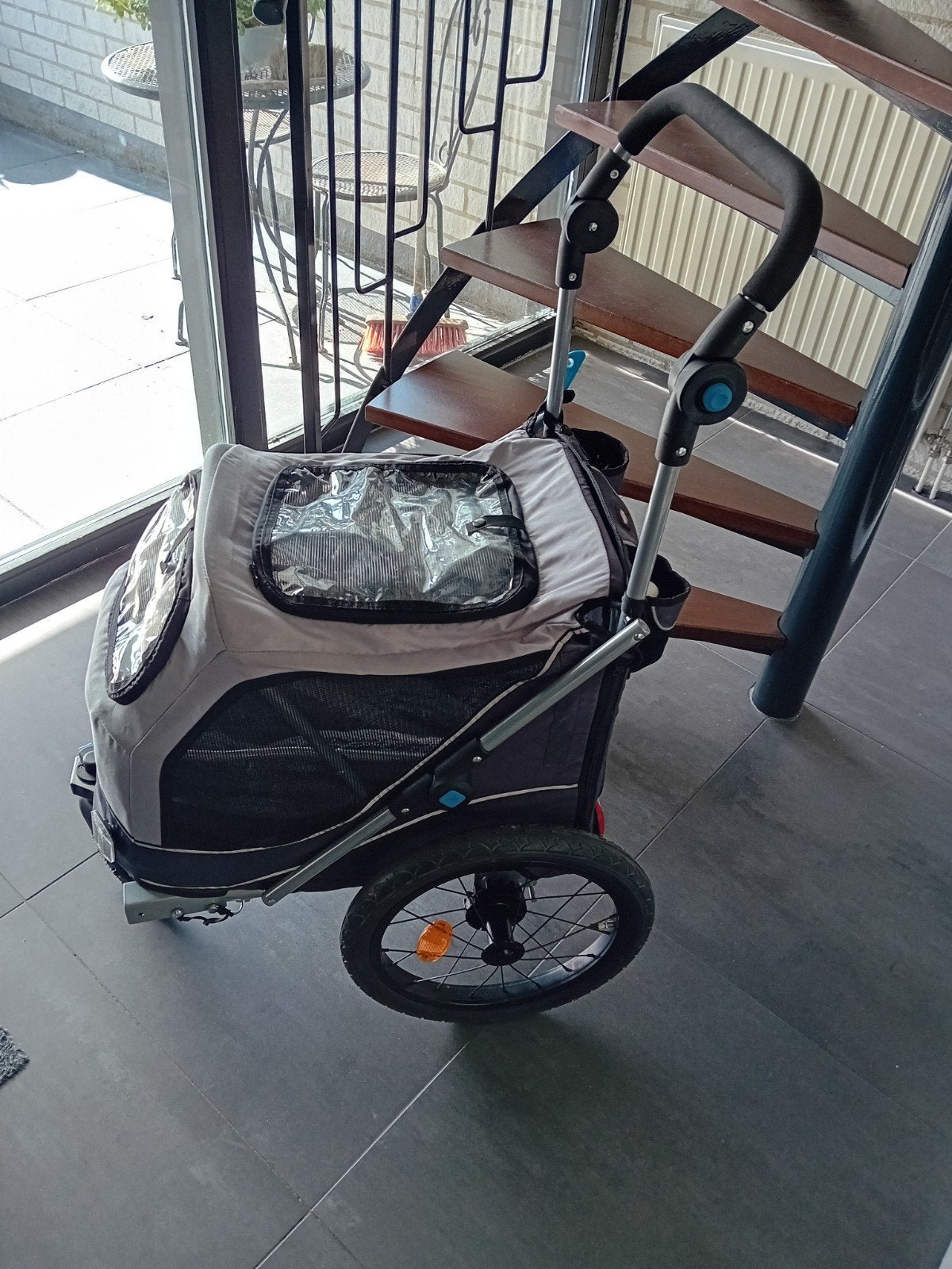 Trixie Fietskar Hond Opvouwbaar Medium, Ophalen, Trixie, Opvouwbaar, 20 tot 40 kg