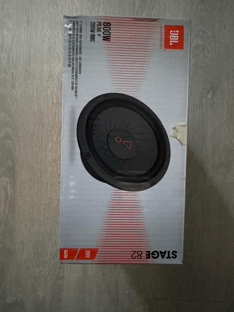 JBL Stage 82 Subwoofer - Nieuw in doos, Auto diversen, Ophalen of Verzenden, Nieuw