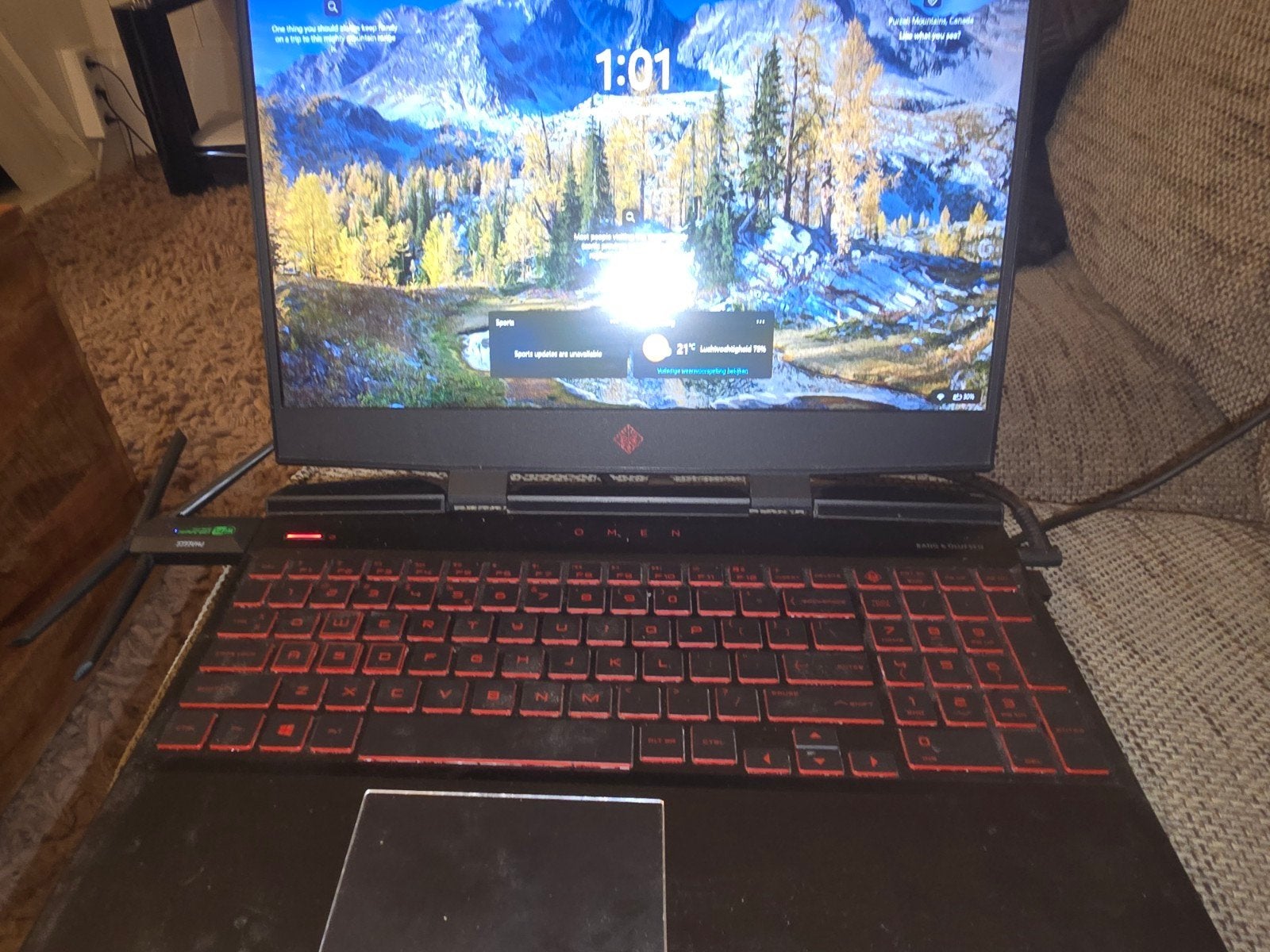 OMEN by HP Laptop 15-dc0xxx - i7-8750H, 16GB RAM, GTX 1050 T, Ophalen, Met videokaart, 2 tot 3 Ghz, HP OMEN