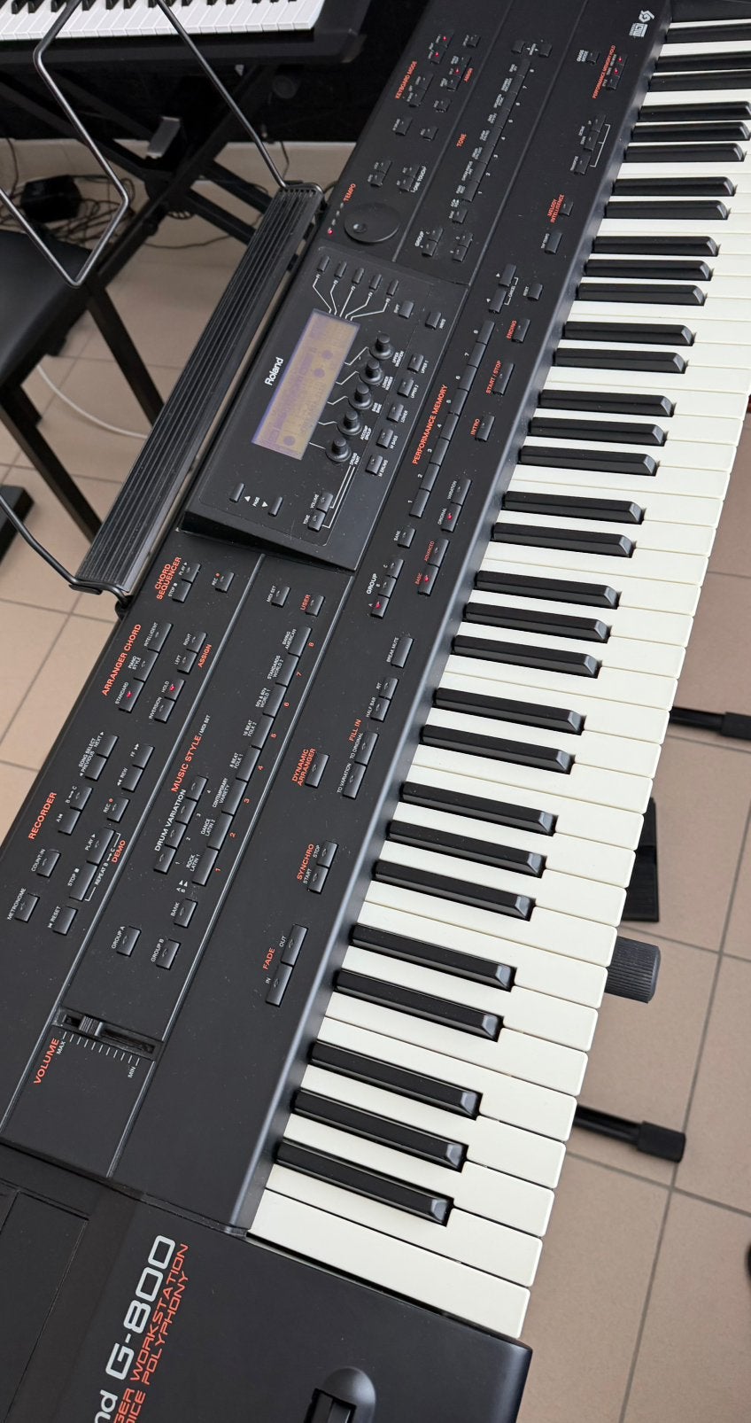 ROLAND-G-800  unieke staat alles compleet!!, Muziek en Instrumenten, Keyboards, Ophalen of Verzenden, Zo goed als nieuw, 88 toetsen