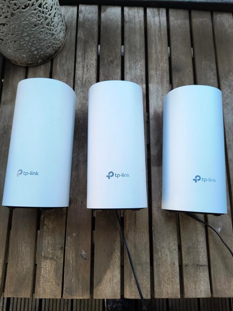 TP-Link Deco M4R (3-pack) AC1200 Mesh WiFi Systeem, Computers en Software, WiFi-versterkers, Zo goed als nieuw, Ophalen
