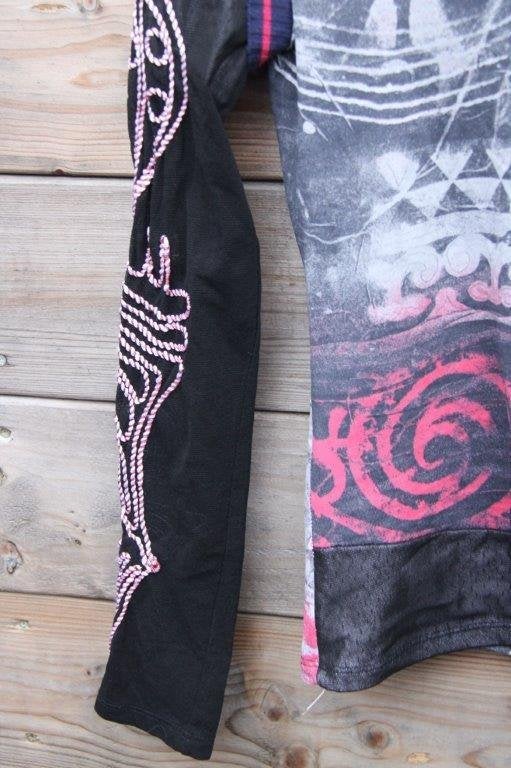 Tuniek donkerblauw/ roze Save the Queen mt S Vaste prijs, Zwart, Zo goed als nieuw, Maat 36 (S), Save the Queen