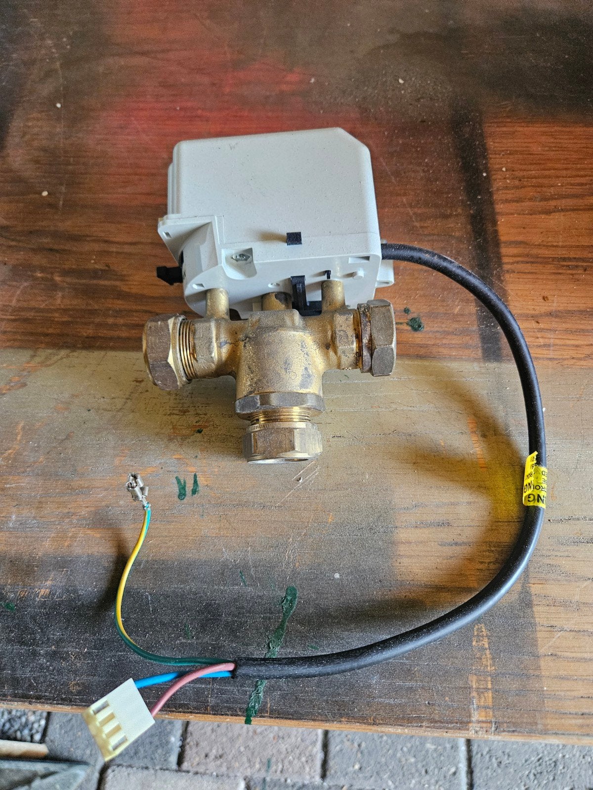 Driewegklep met motor voor CV-installatie, Ophalen of Verzenden, Gebruikt, Overige typen