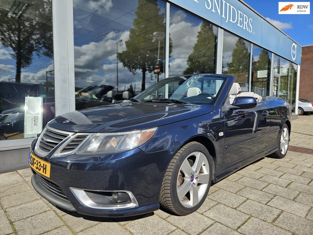 Saab 9-3 Cabrio 2.0 T Aero - Saab Specialist, Beige, 4 cilinders, Cabriolet, Bedrijf