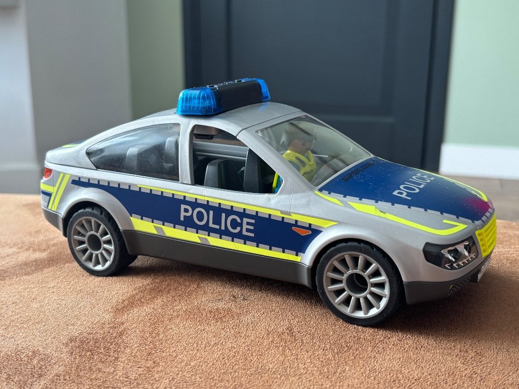 Playmobil police auto, Ophalen of Verzenden, Zo goed als nieuw, Losse onderdelen, Voertuig