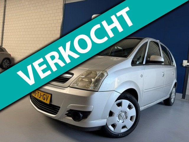 Opel Meriva 1.4-16V Enjoy / bj.2006 / kleur: grijs / 5 deurs, Auto's, Opel, Stof, Gebruikt, 4 cilinders, Bedrijf