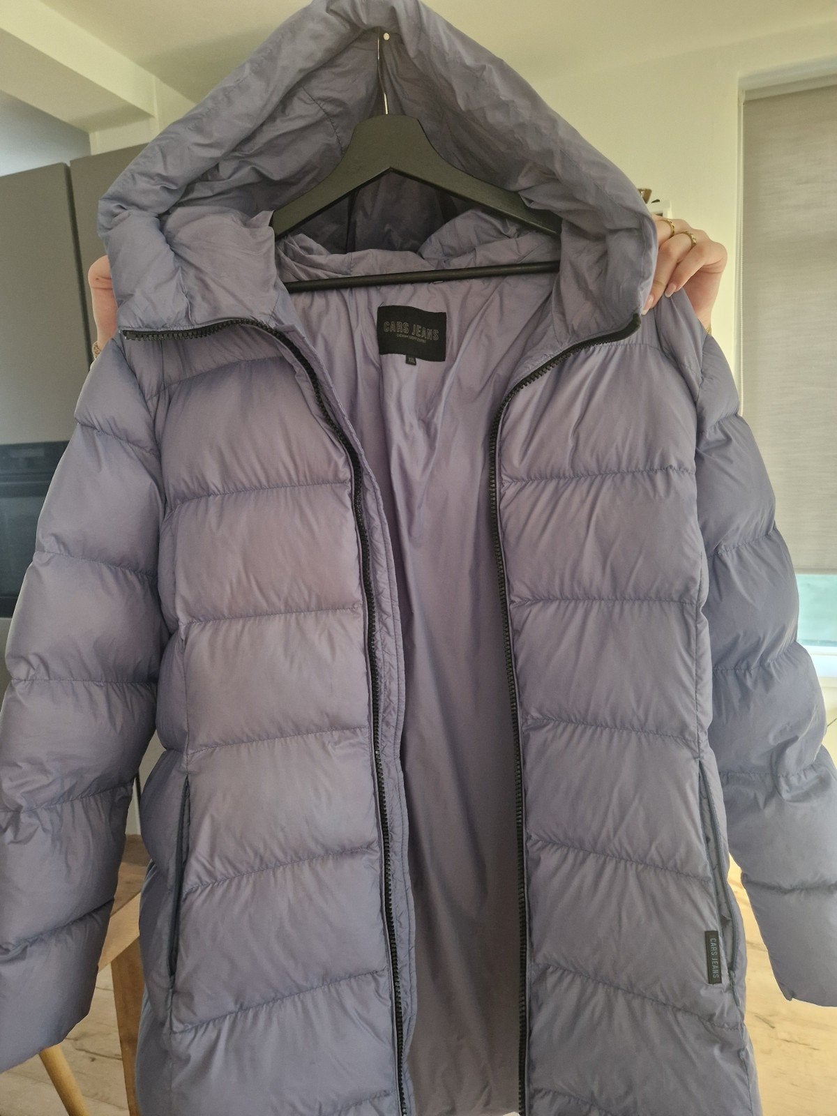 winterjas Cars maat 44 (XXL), Blauw, Maat 46/48 (XL) of groter, Ophalen of Verzenden, Zo goed als nieuw