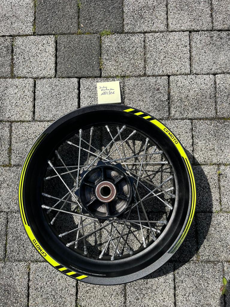 Achterste spaakwiel cf moto 800 explore 2025, Motoren, Ophalen of Verzenden, Nieuw