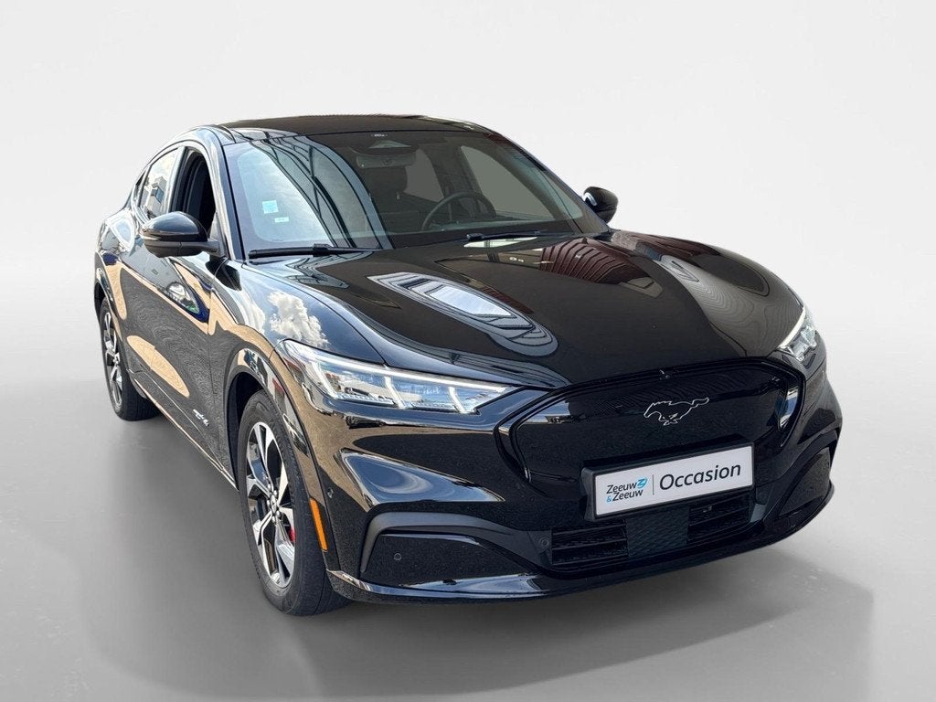 Ford Mustang Mach-E Premium AWD | Memory stoelen | Stoel en, Auto's, Ford, Automaat, 12 maanden, Gebruikt, Zwart