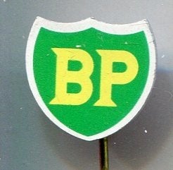 BP blik brandst0f speldje ( M_018), Verzamelen, Verzenden, Zo goed als nieuw, Transport, Speldje of Pin