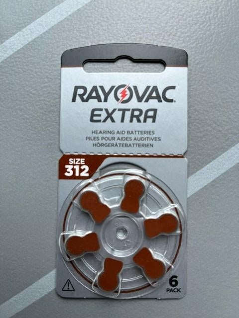 Gehoorapparaat Rayovac batterijen, Ophalen of Verzenden, Nieuw