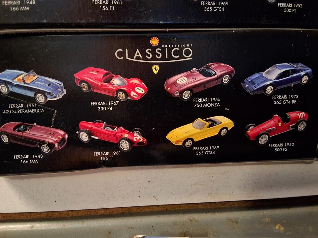 Ferrari Shell Classico collectoritems - 6 stuks, Hobby en Vrije tijd, Ophalen of Verzenden