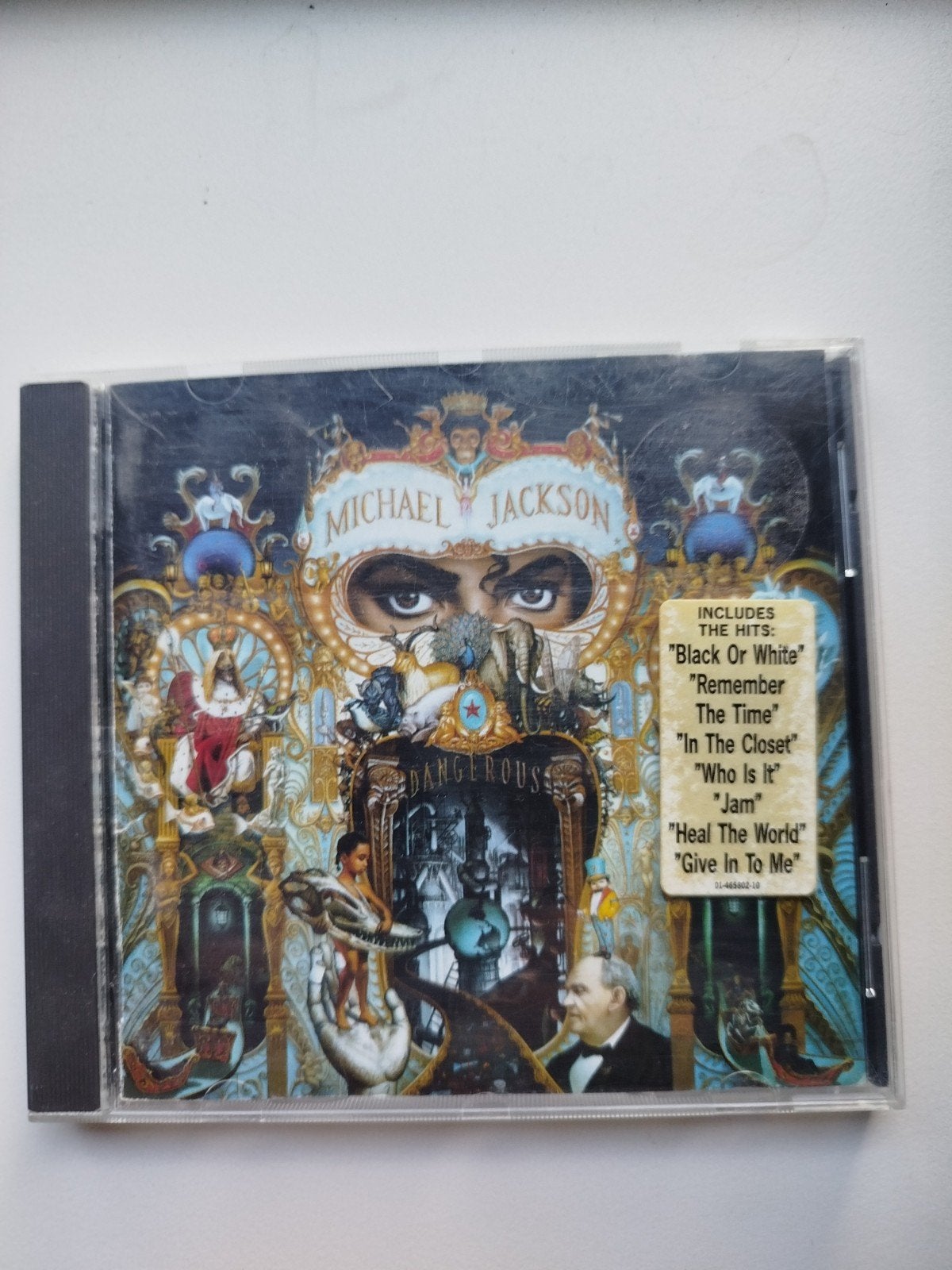 Michael Jackson CD's: Dangerous, Bad, Thriller, Gebruikt, Pop, Ophalen of Verzenden, Inclusief doosje