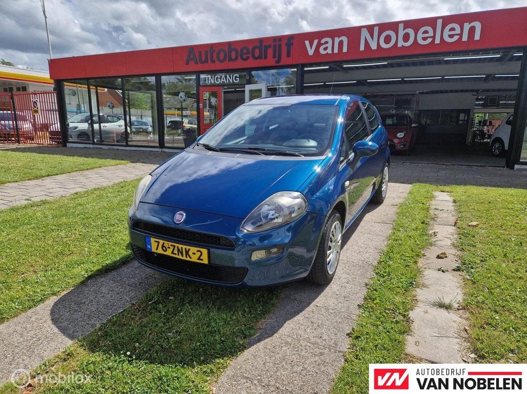 Fiat Punto Evo 1.2 Pop|AIRCO|ELEK.RAMEN|TREKHAAK, Auto's, Voorwielaandrijving, Euro 5, 1242 cc, 4 cilinders