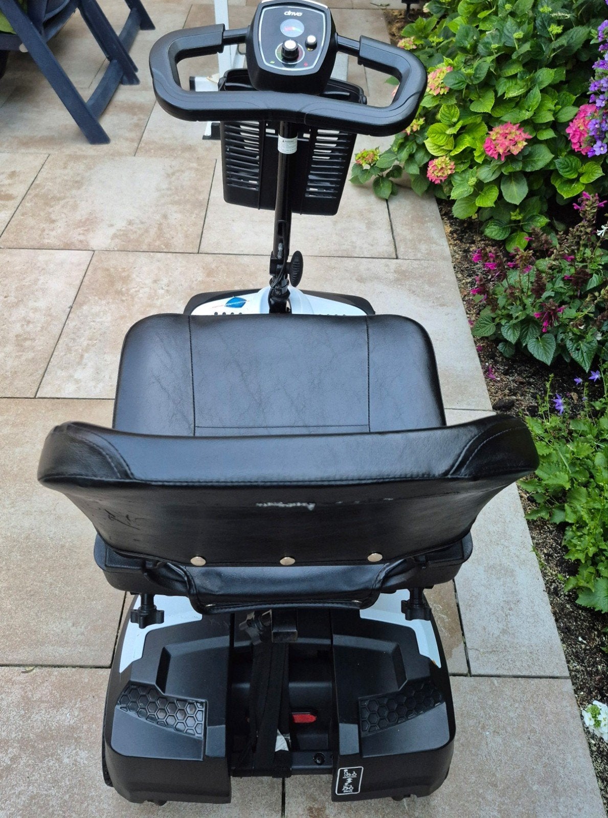 Compacte inklapbare scootmb Drive Scout, Ophalen, 10 km/u of minder