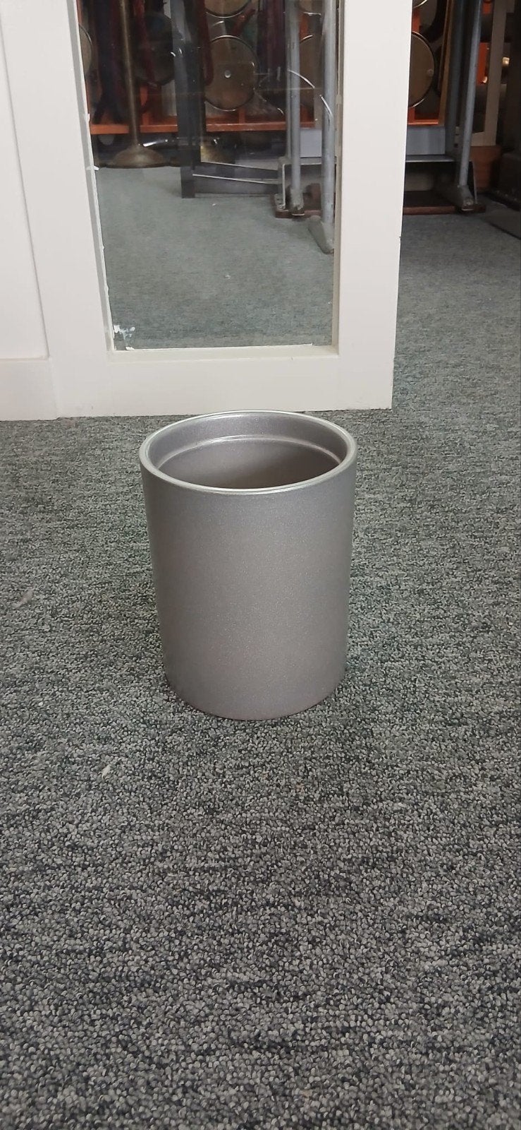 Grijze vaas, Ophalen, Gebruikt, Grijs, Overige materialen