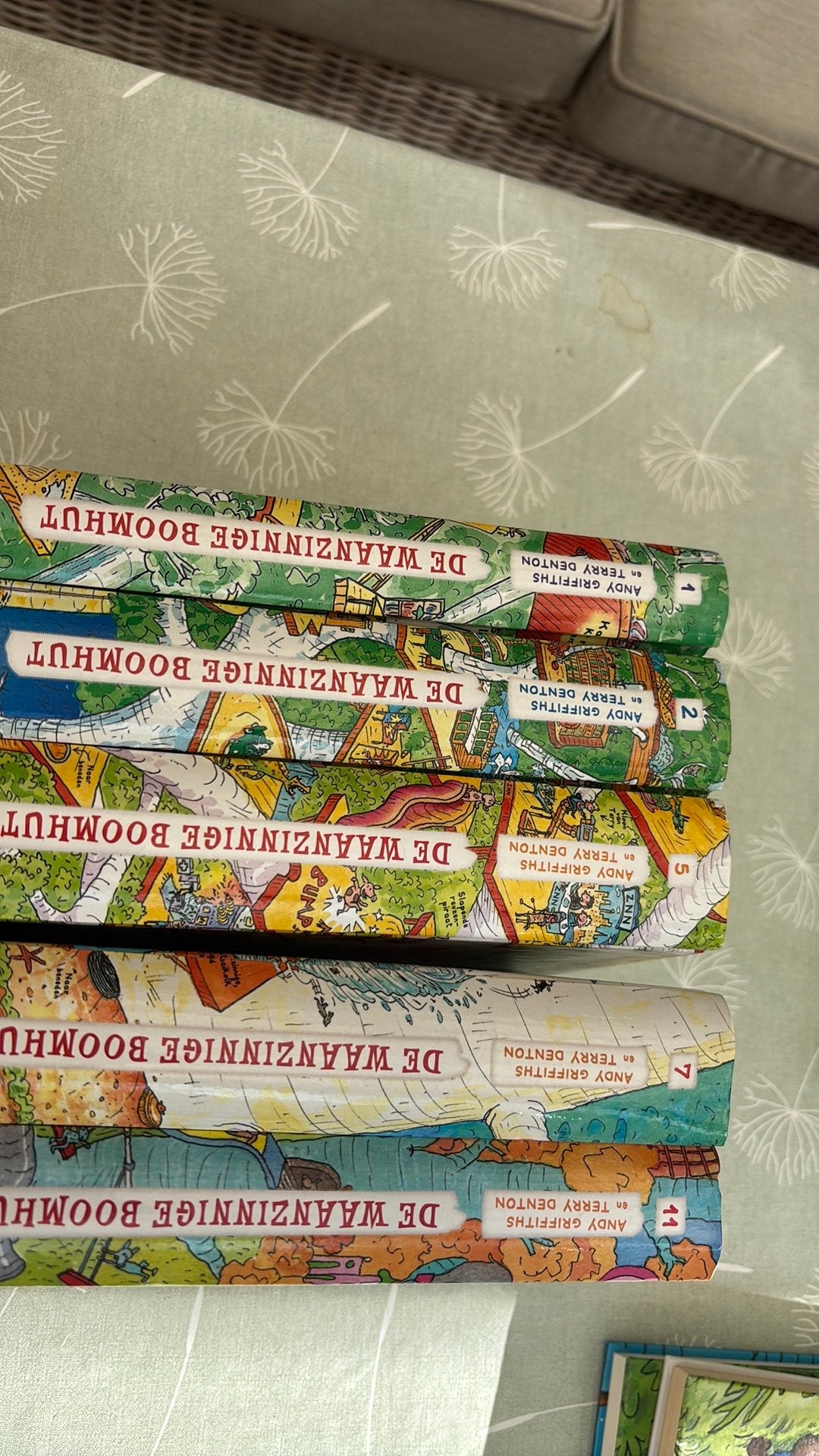 Te koop 4 boeken van de Waanzinnige Boomhut., Boeken, Ophalen, Zo goed als nieuw