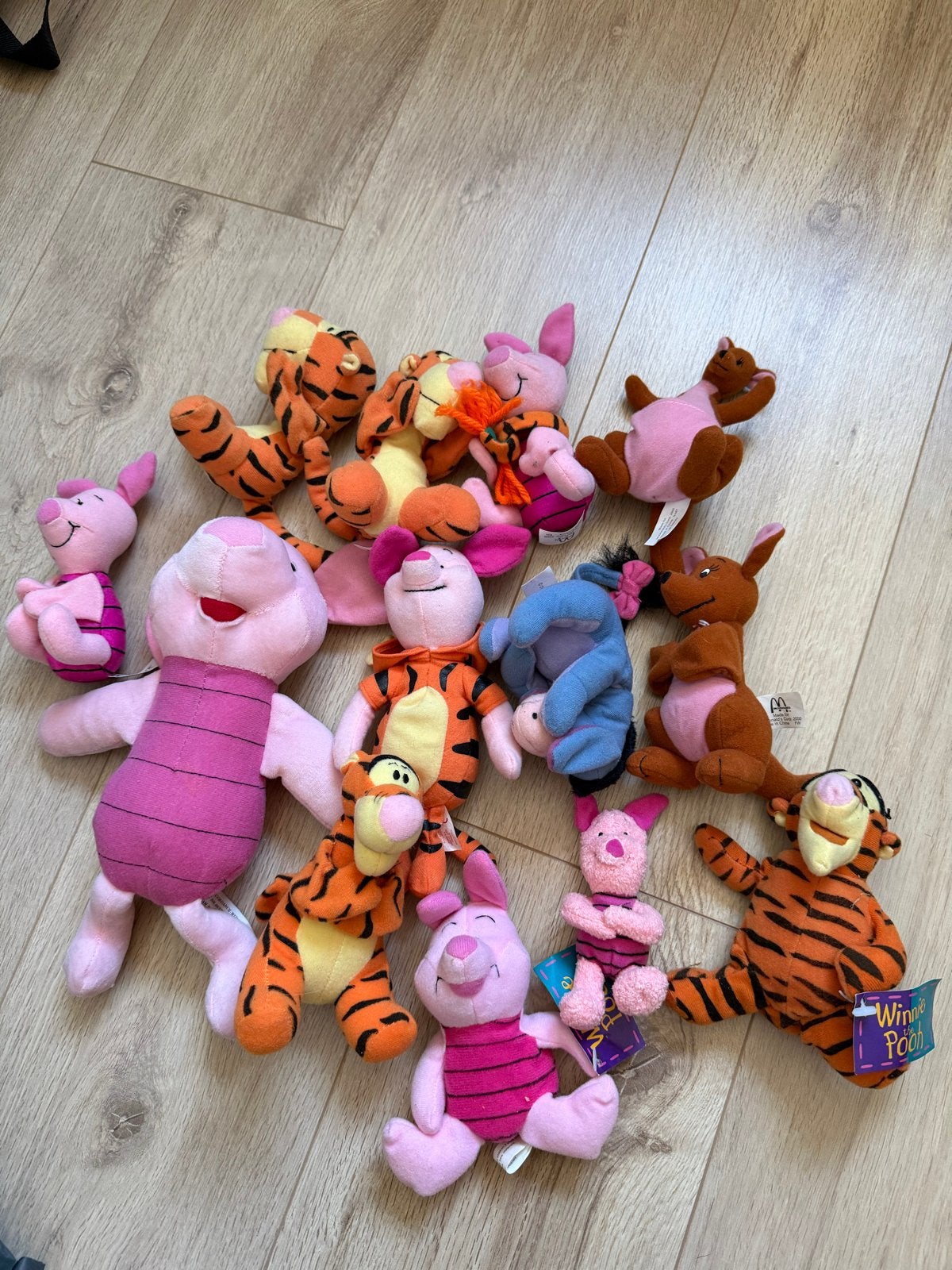 Grote verzameling Winnie de Poeh knuffels (Disney), Oranje, Gebruikt, Disney, Overige typen