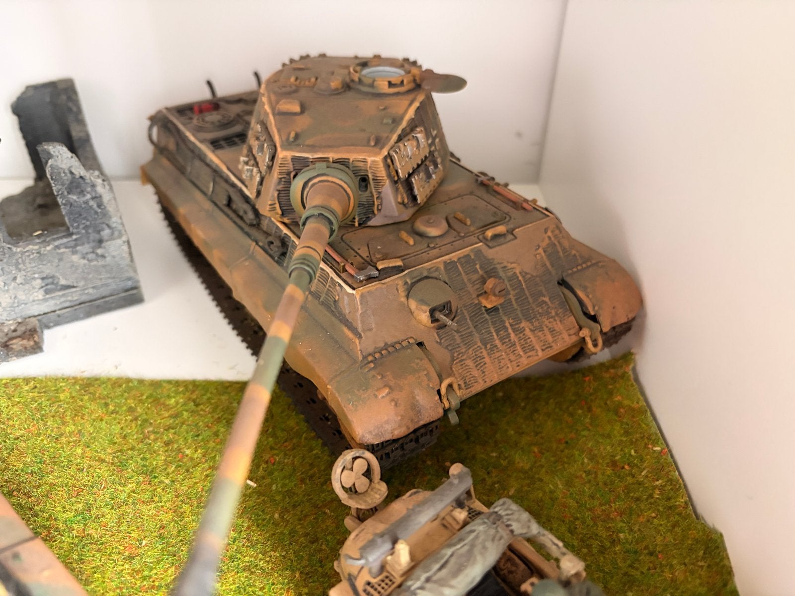 Forces of Valor 1:32 Duitse Tiger I Tank Diorama, Overige merken, Gebruikt, Tank, 1:32 tot 1:50