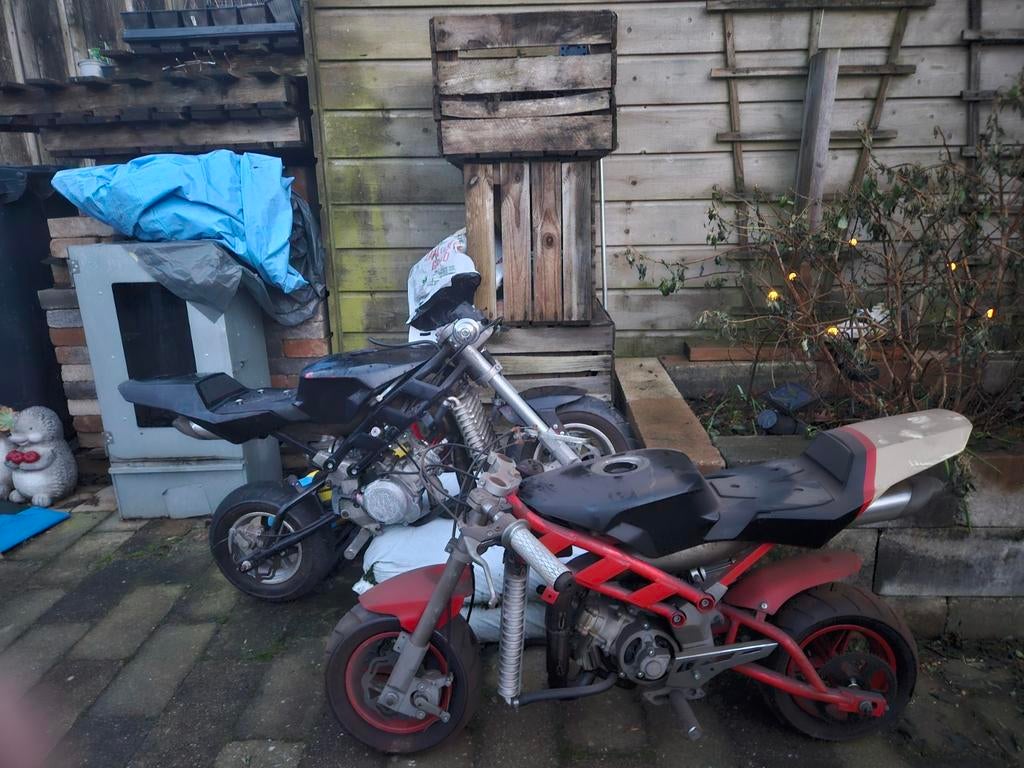Rode watergekoelde minibike - Perfect voor de liefhebber!, Ophalen, Gebruikt, Overige typen, Onbekend