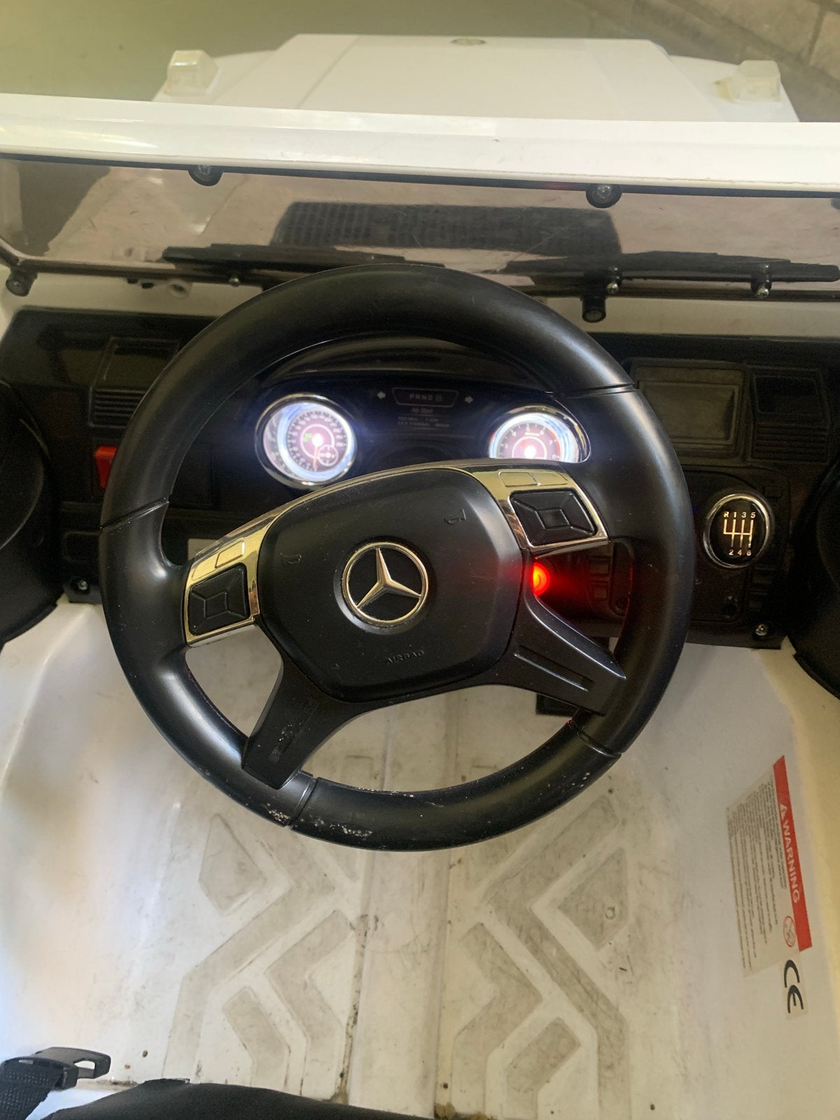 Mercedes-Benz G-Klasse elektrische kinderauto, Ophalen of Verzenden, Gebruikt, Afstandsbediening