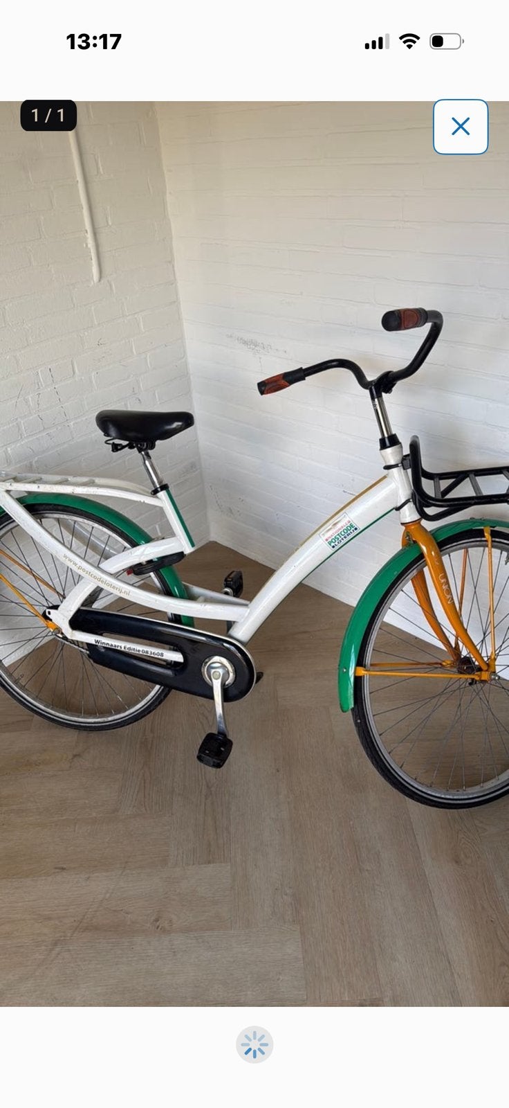 Dames Fiets ,, Terugtraprem, Gebruikt, 47 tot 50 cm, Ophalen