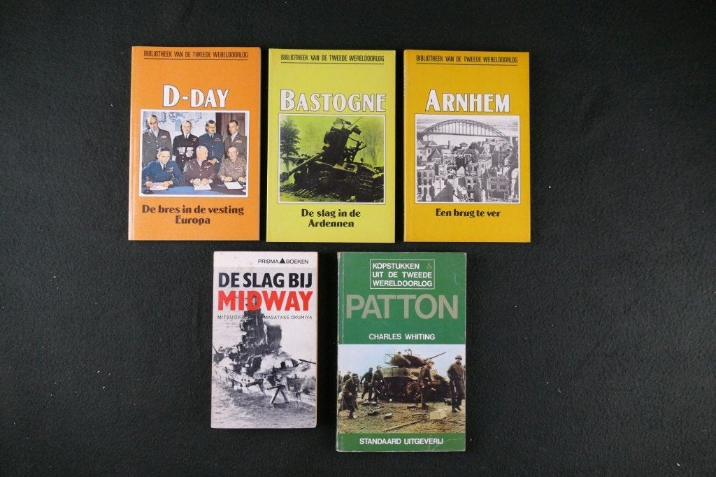 5x mijlpalen van de tweede wereldoorlog (1965-1991), Ophalen of Verzenden, Algemeen, Tweede Wereldoorlog, Gelezen