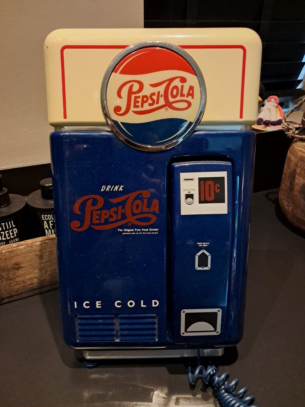 Nog nette oude pepsi cola telefoon, Ophalen of Verzenden, Gebruikt
