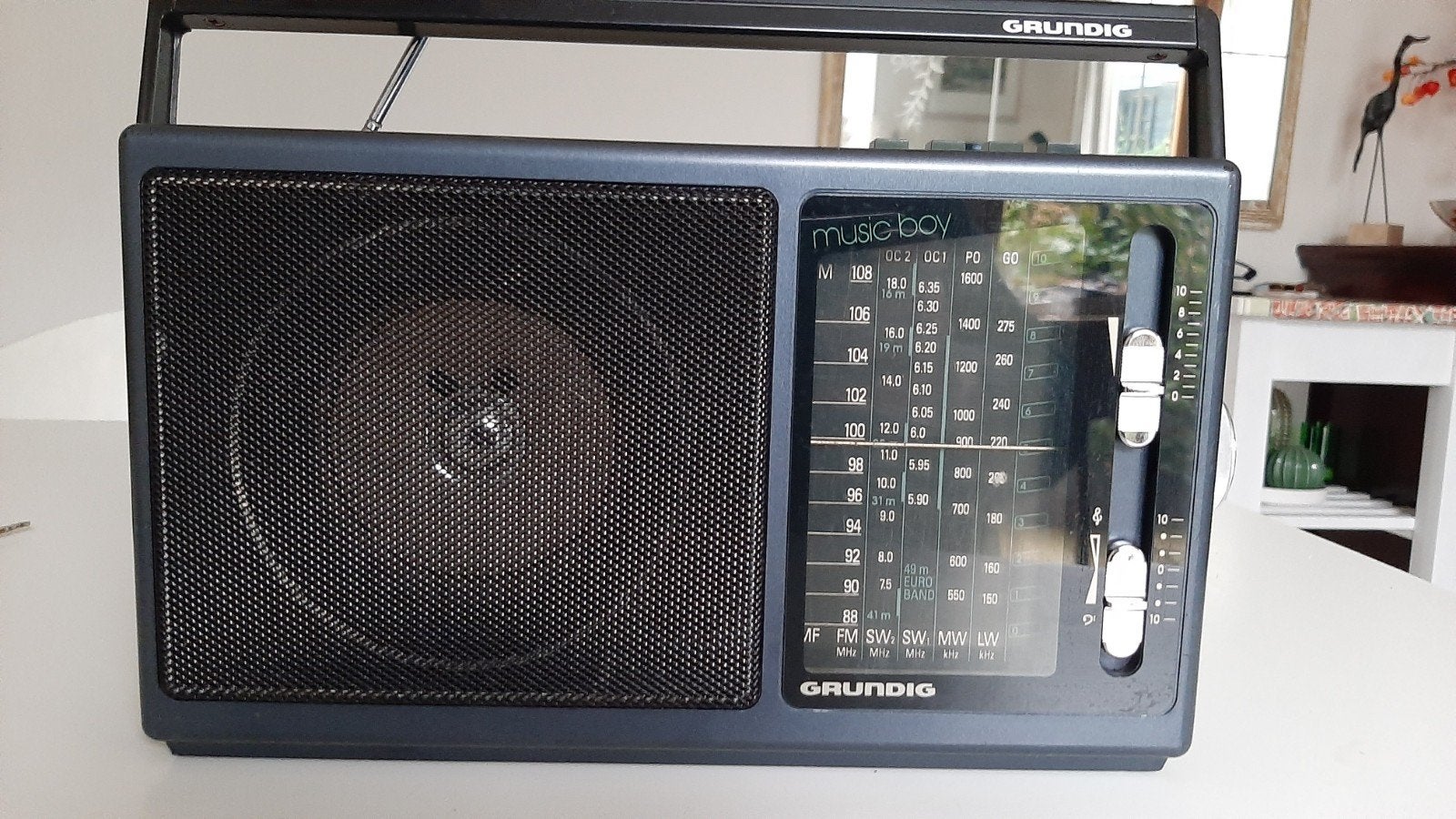 Grundig Music Boy 165a Draagbare Radio - Vintage, Ophalen of Verzenden, Gebruikt, Radio
