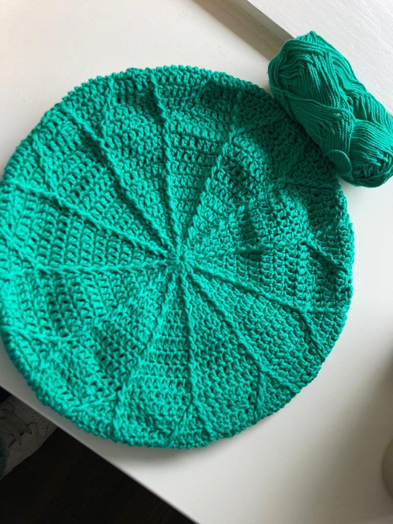 Baret, gehaakt/ de Haakboetiek, Ophalen of Verzenden, Nieuw, 55 cm (S, 6⅞ inch) of minder, Hoed