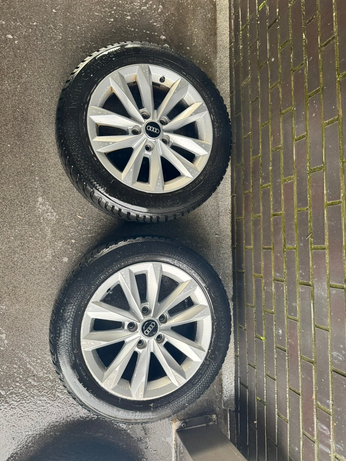 Audi A3 velgen set + banden set origineel, Auto-onderdelen, Banden en Velgen, Ophalen of Verzenden, 205 mm, Winterbanden, Banden en Velgen