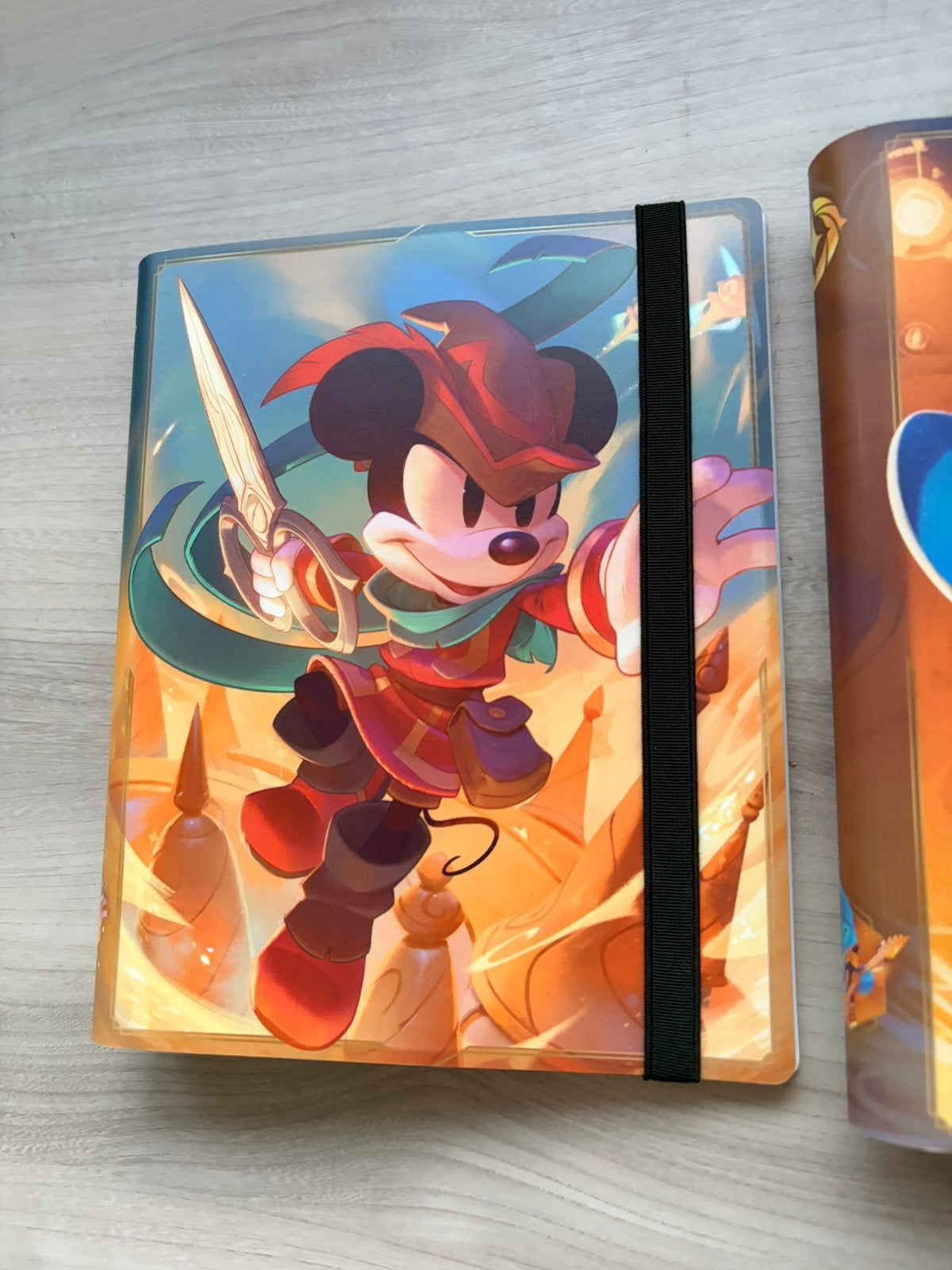 Disney Lorcana TCG Card Binder Portfolio Mickey Mouse Stitch, Ophalen of Verzenden