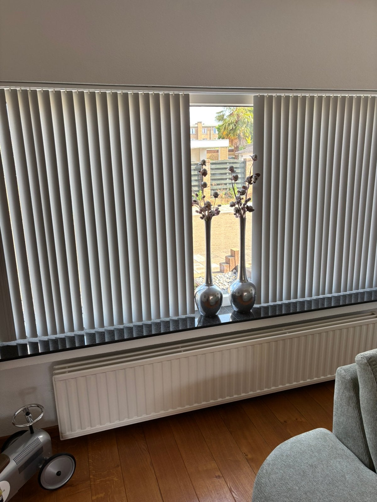 Verticale aluminium lamellen, Ophalen of Verzenden, Zo goed als nieuw, Minder dan 60 cm