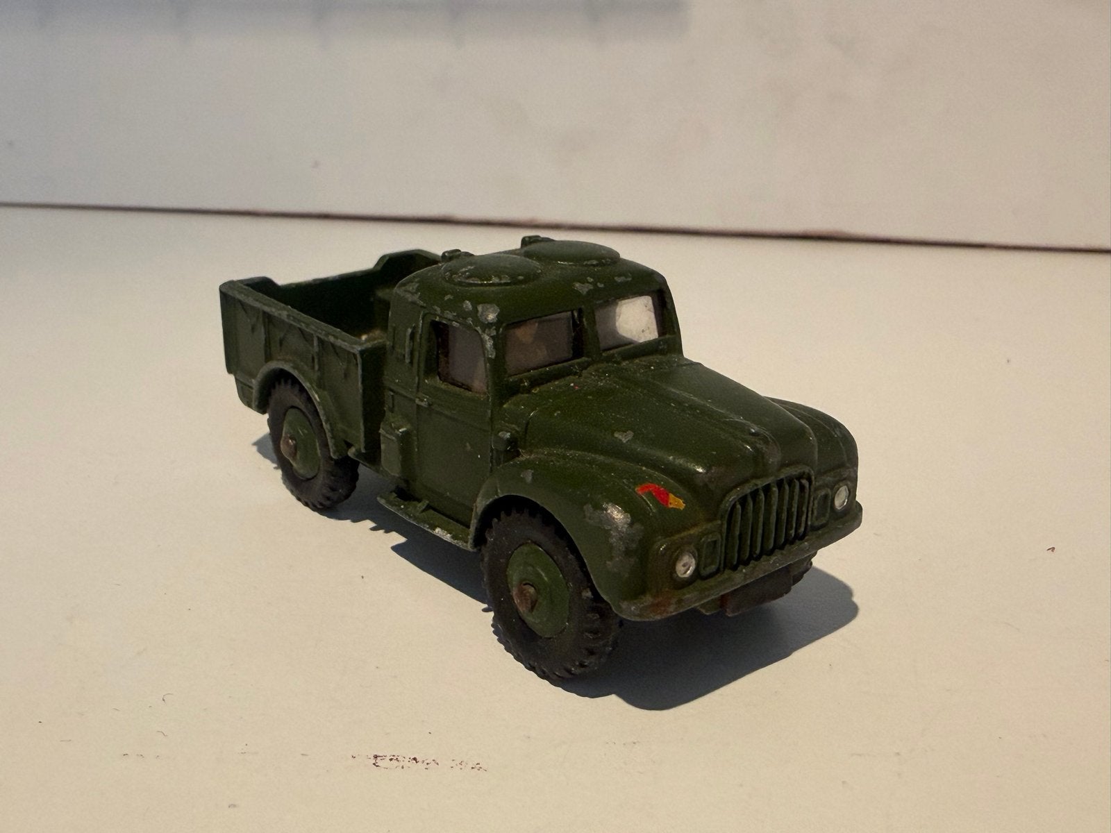 Vintage Dinky Toys Army 1 Ton Cargo Truck (Groen), Hobby en Vrije tijd, Ophalen of Verzenden, Gebruikt