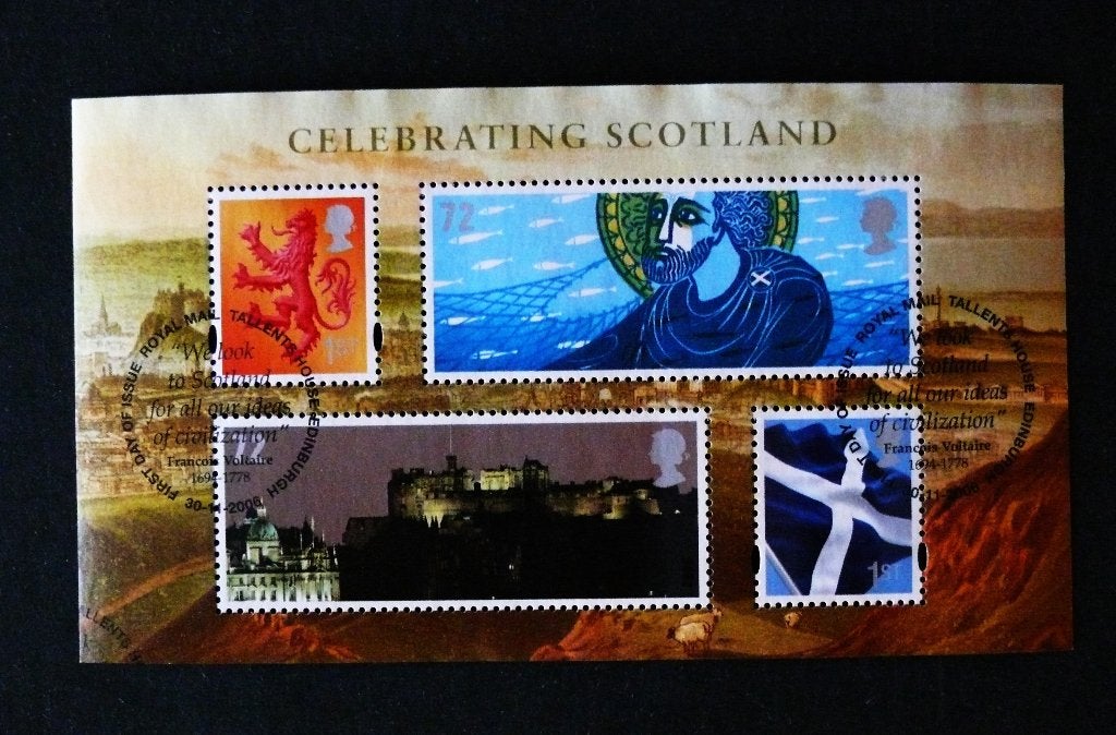 UK / Engeland 2006 Celebrating Scotland Blok, Verzenden, Gestempeld