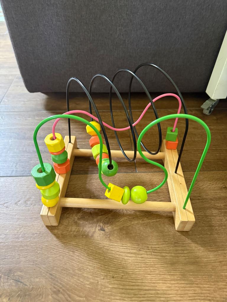 IKEA kralendoolhof, Kinderen en Baby's, Speelgoed | Houten speelgoed, Ophalen, Zo goed als nieuw, Overige typen