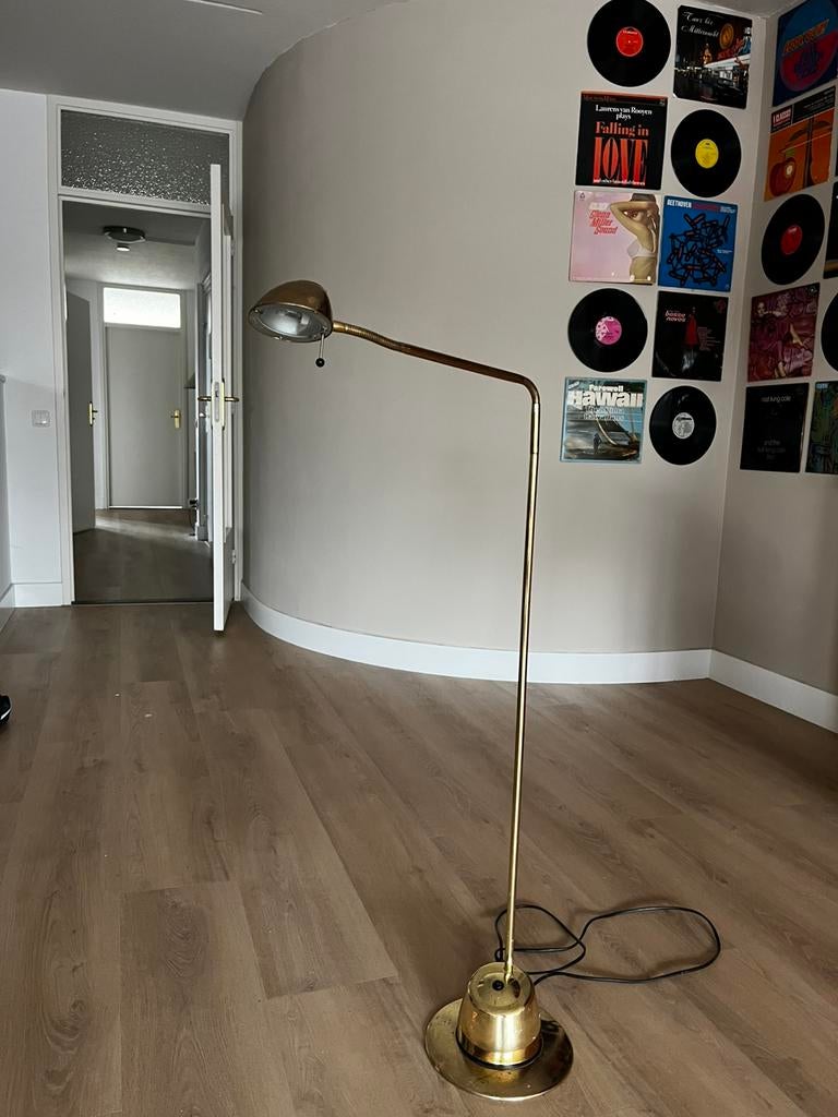 Retro vloerlamp, Huis en Inrichting, Lampen | Vloerlampen, Ophalen, Gebruikt, Retro / vintage, 100 tot 150 cm