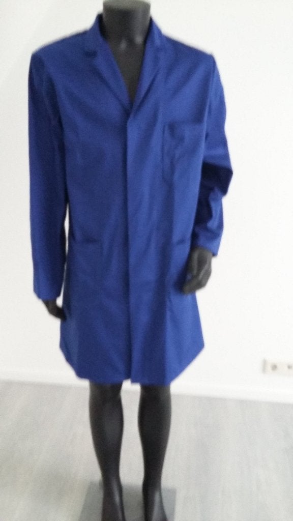 Stofjassen korenblauw drukknoopsluiting MAAT 48, Nieuw, Overige maten, Ophalen of Verzenden, Overige thema's