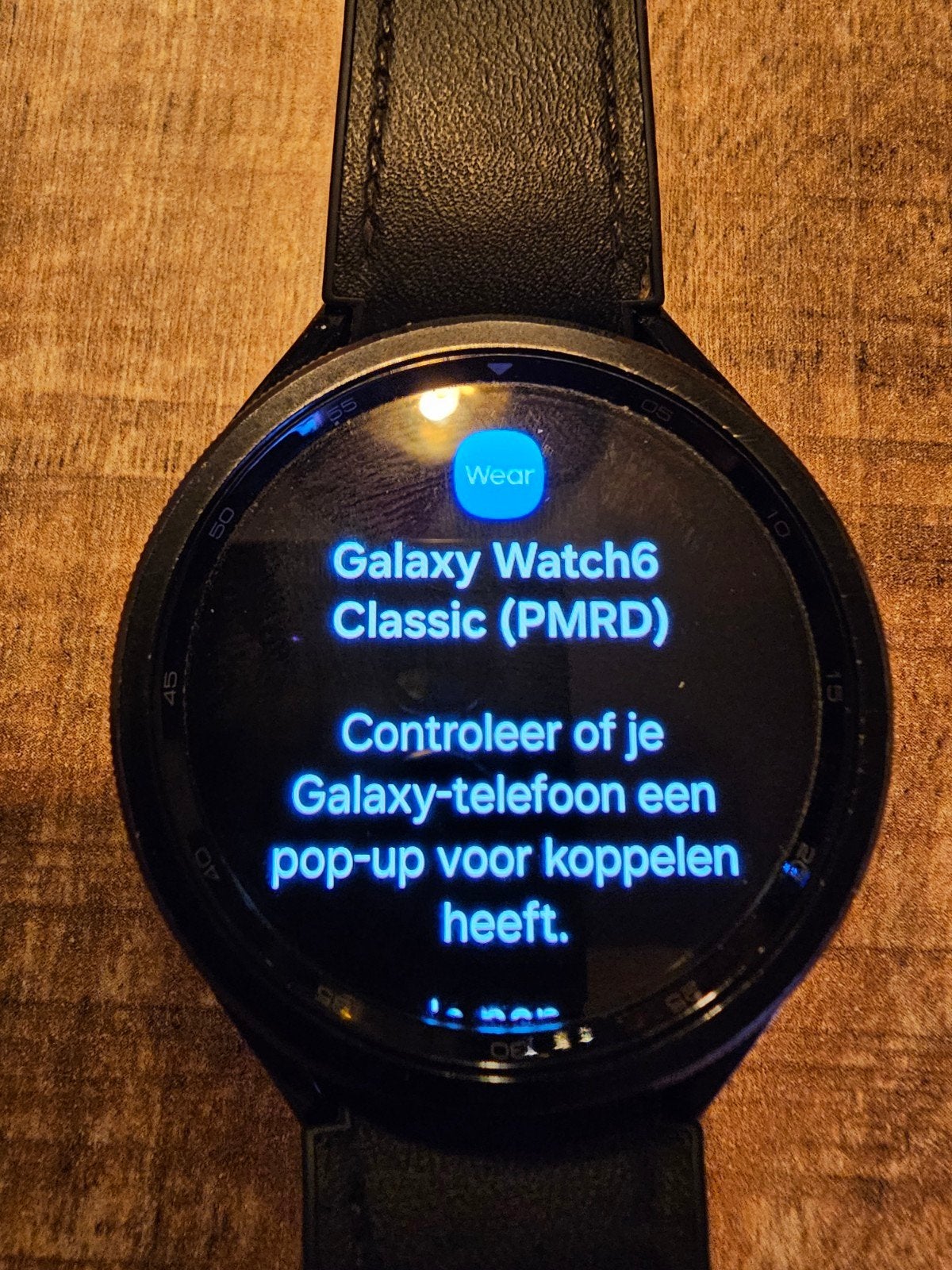 Samsung Galaxy Watch6 Classic, Ophalen, Samsung galaxy watch 6 classic, Zwart, Zo goed als nieuw