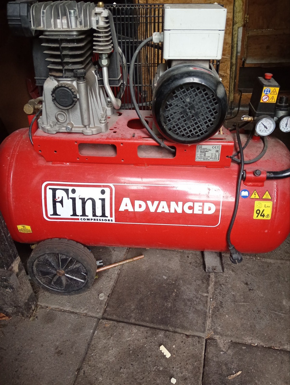 Fini advanced 365 l p/min, Doe-het-zelf en Verbouw, Ophalen, 6 tot 10 bar, Zo goed als nieuw, 25 tot 100 liter